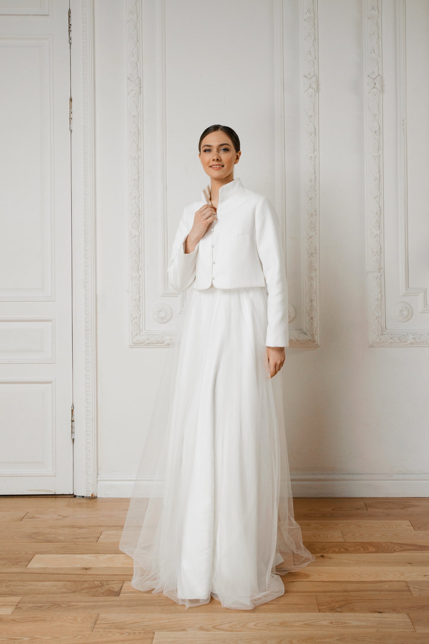 Bridal cape • wedding jacket