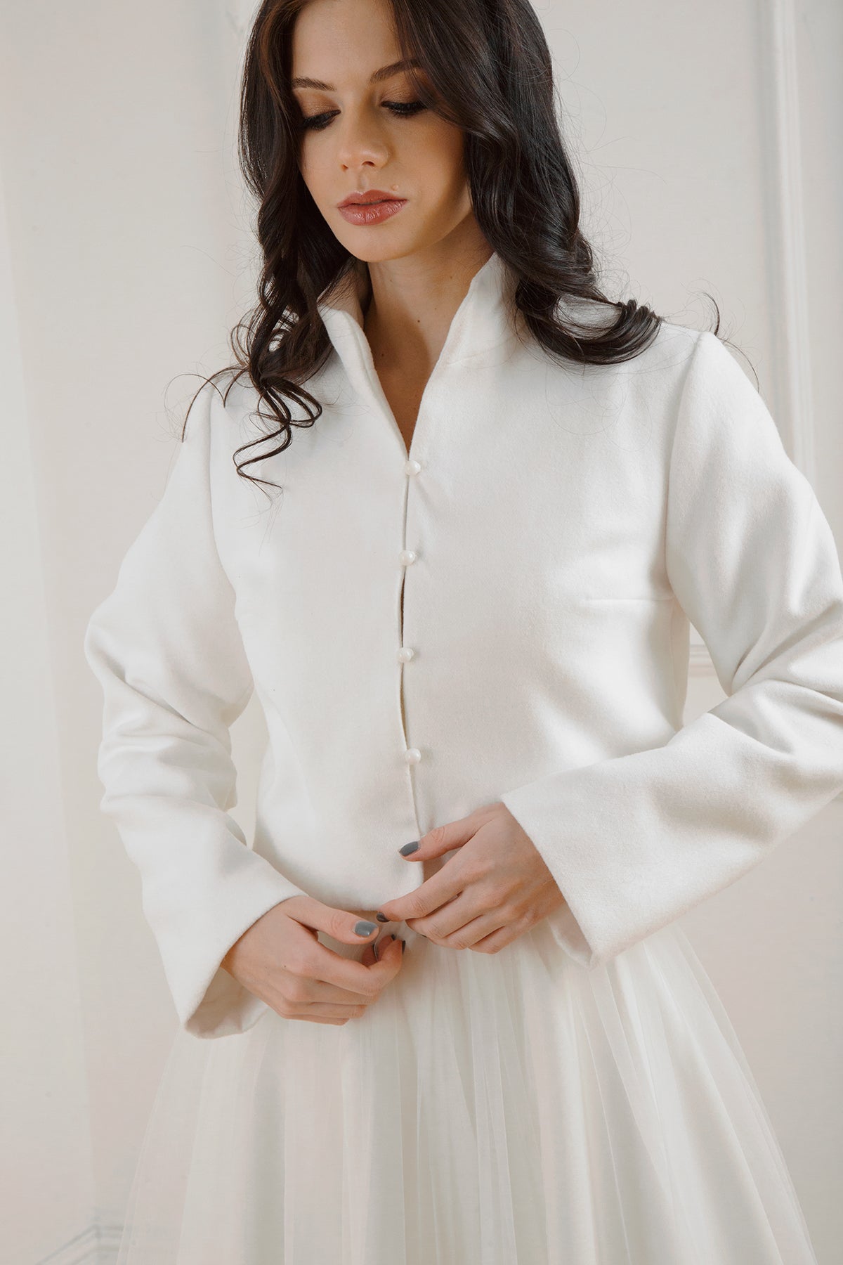 Bridal cape • wedding jacket