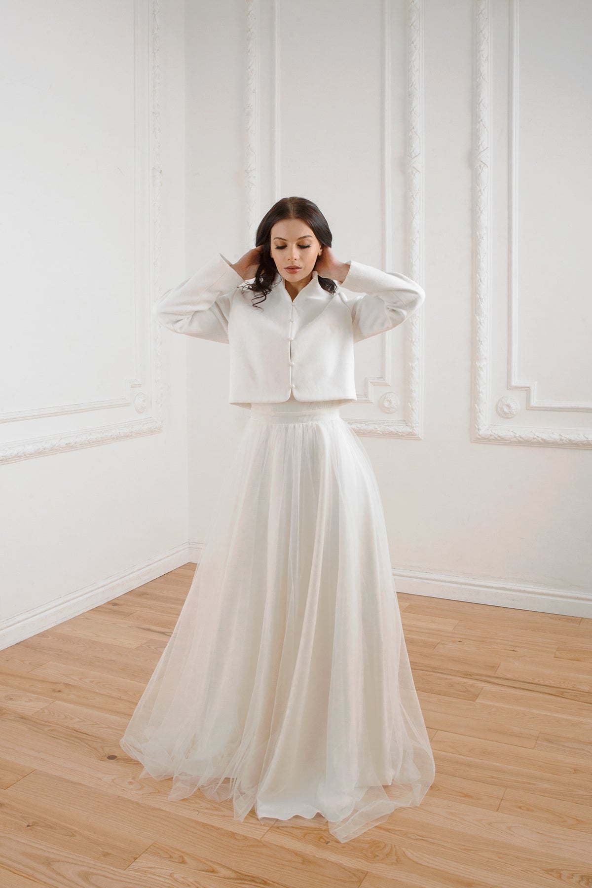 Bridal cape • wedding jacket