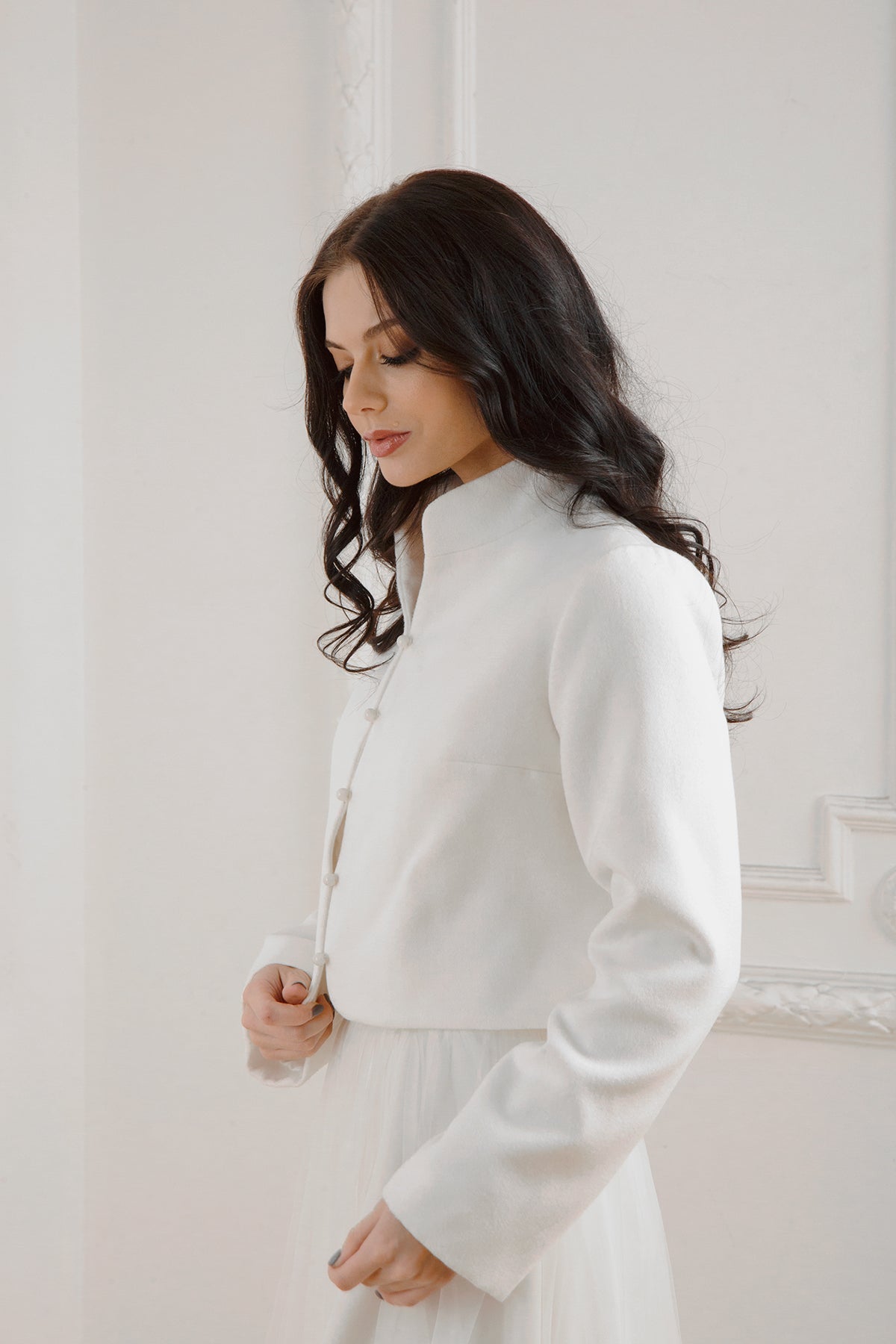 Bridal cape • wedding jacket