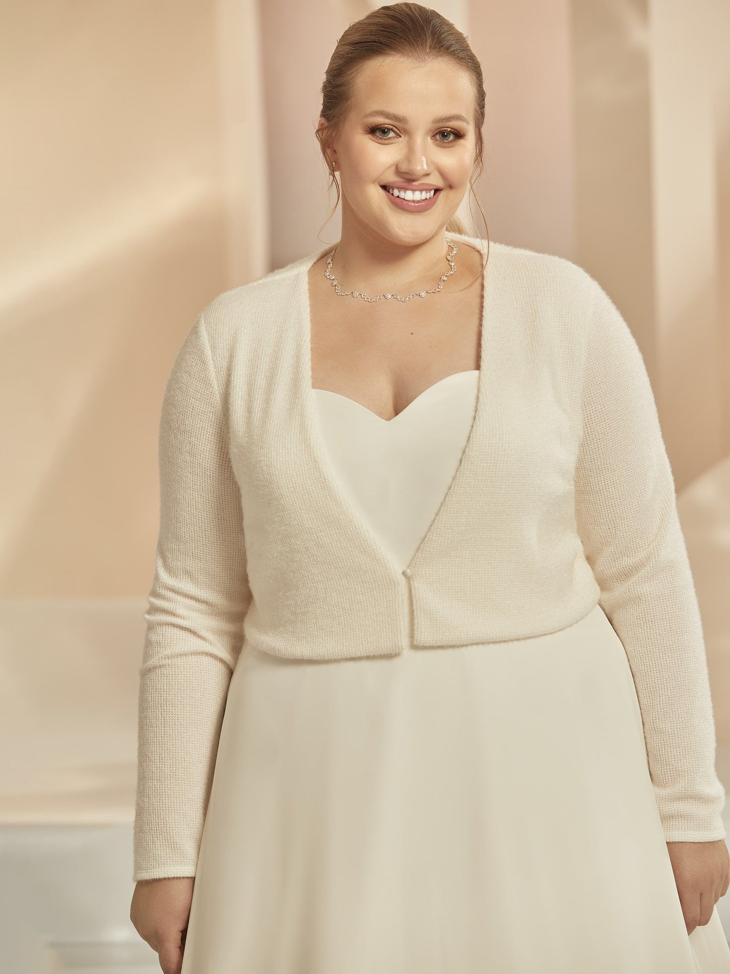 Wedding jacket • wedding bolero • bridal jacket • bridal wrap • minimalist wrap wedding dress • bridal jacket for wedding dress (Copy)