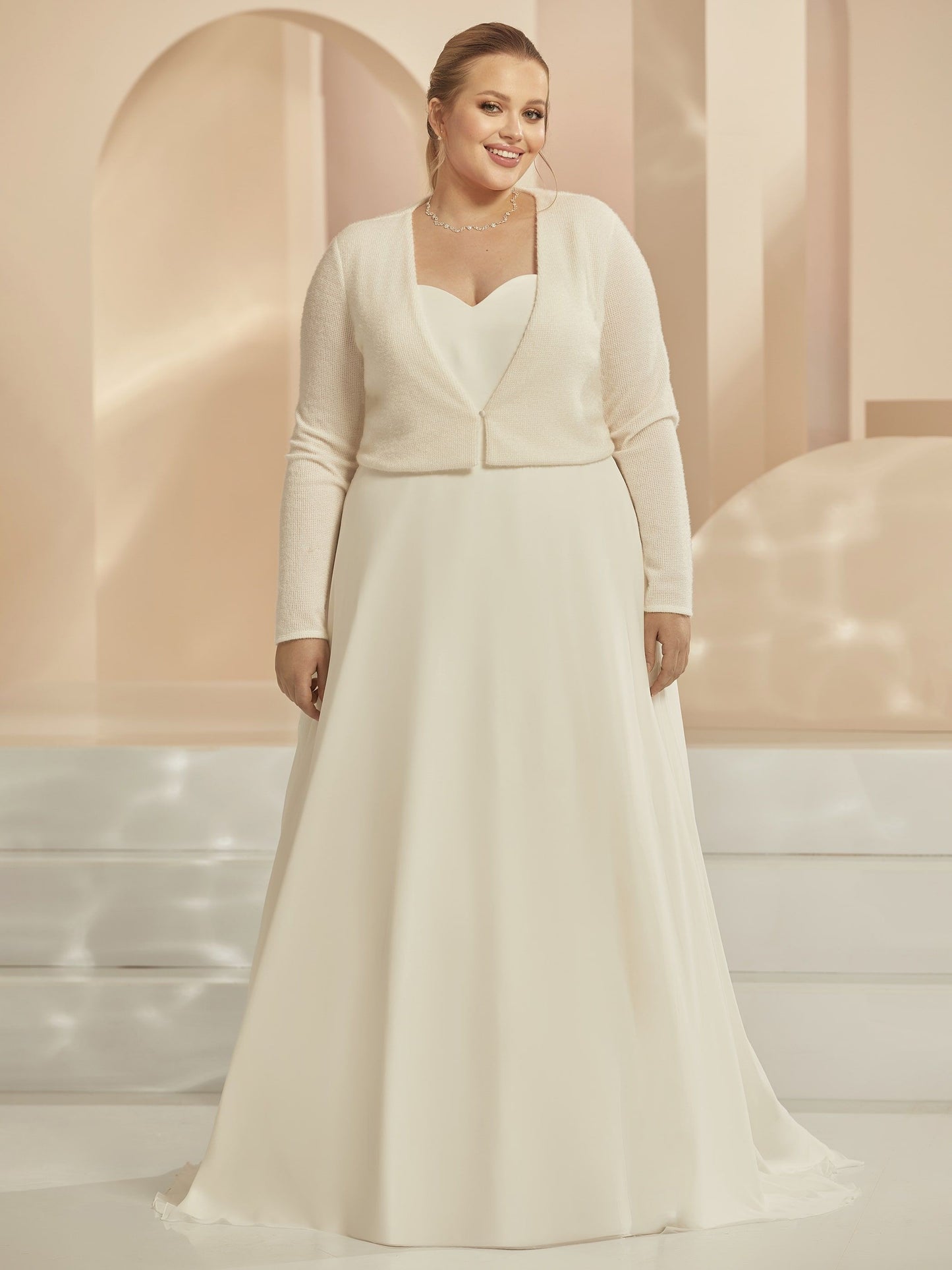 Wedding jacket • wedding bolero • bridal jacket • bridal wrap • minimalist wrap wedding dress • bridal jacket for wedding dress (Copy)