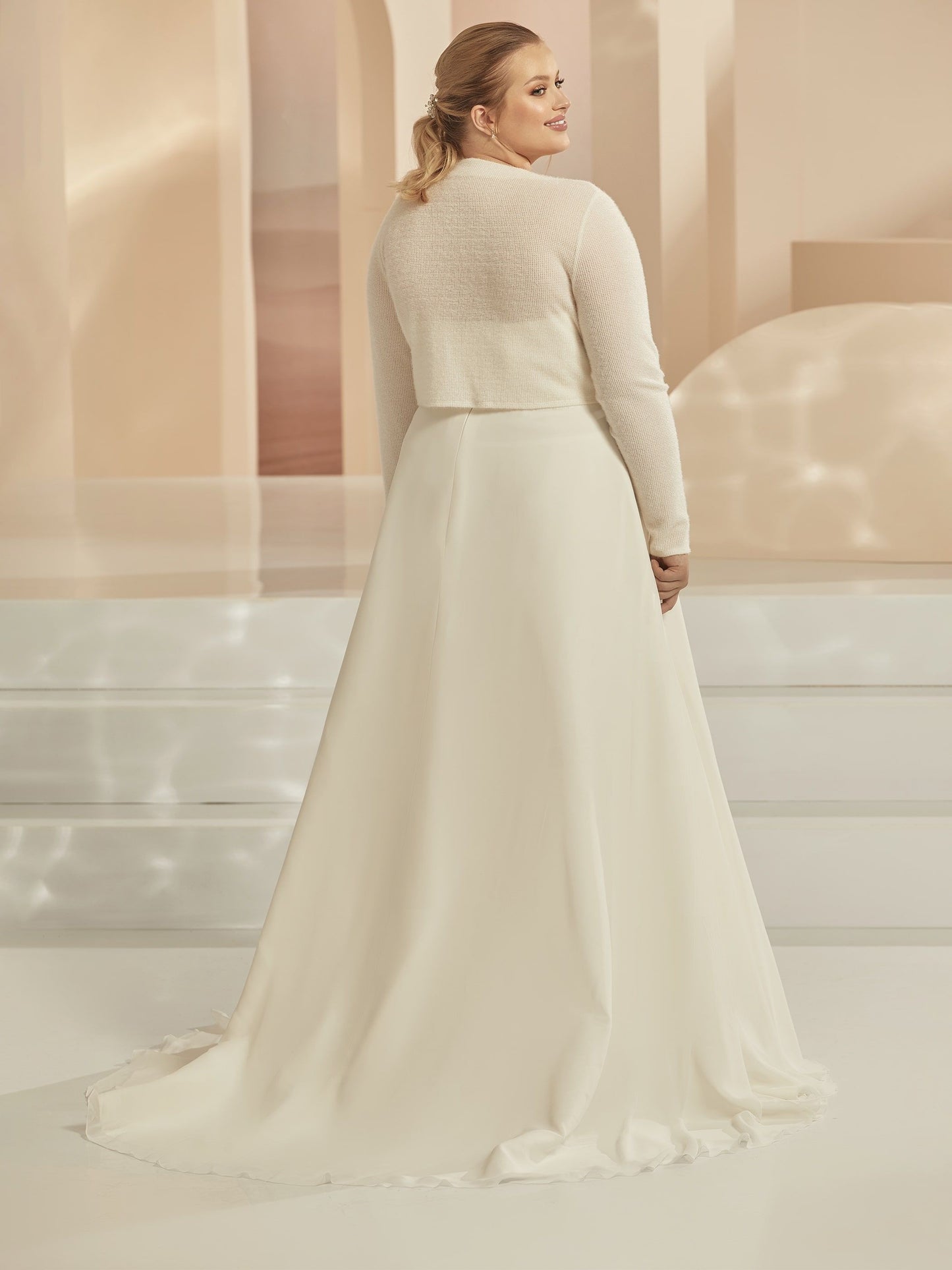 Wedding jacket • wedding bolero • bridal jacket • bridal wrap • minimalist wrap wedding dress • bridal jacket for wedding dress (Copy)