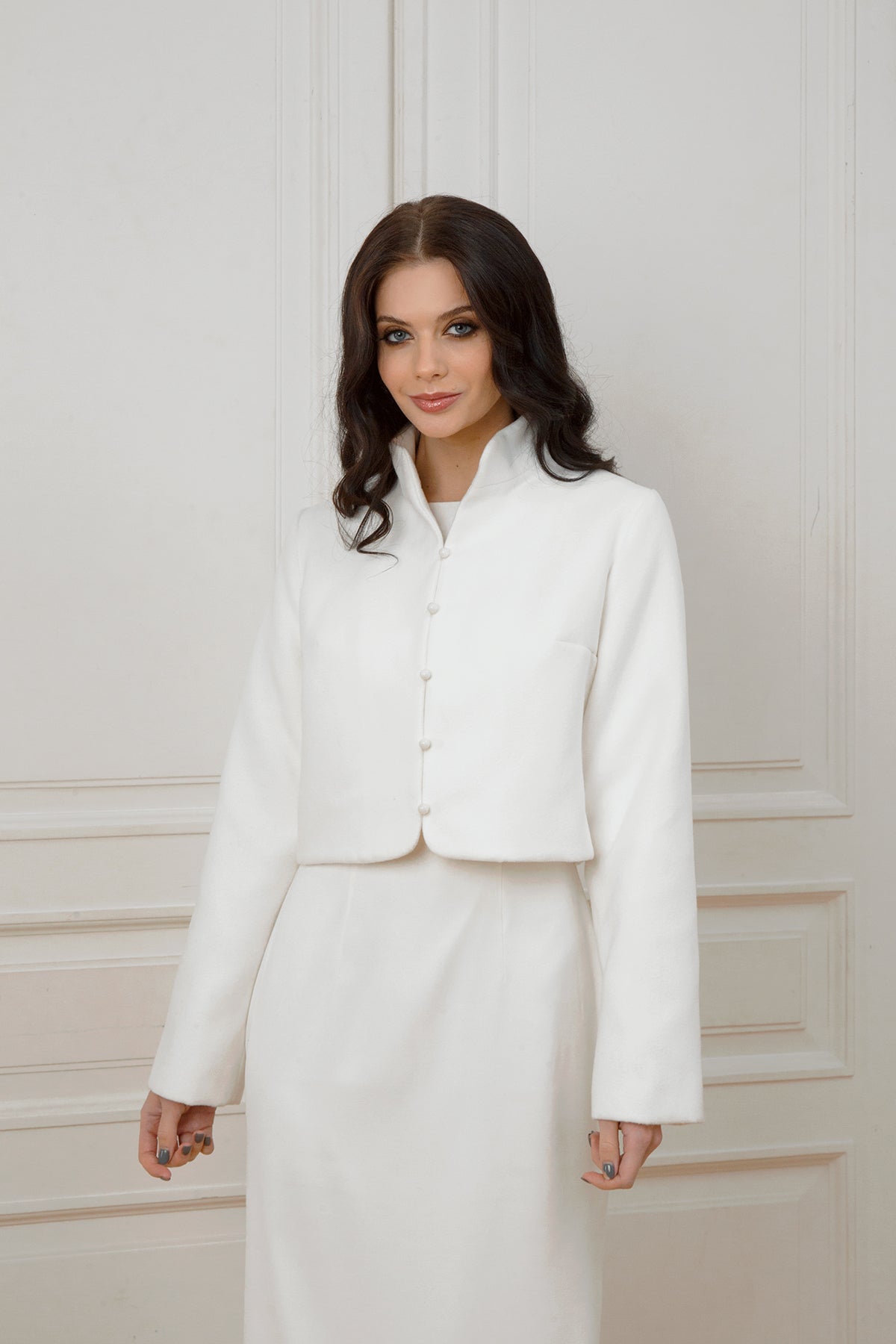 Bridal cape • wedding jacket