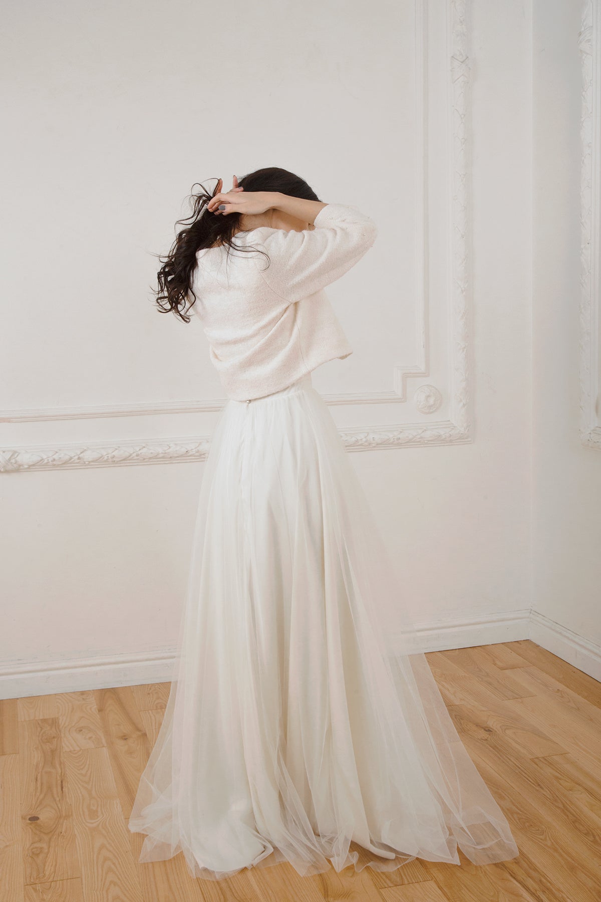 Tessa — Minimalist Wedding Jacket